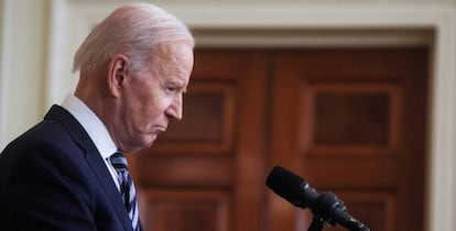 Joe Biden, el jueves en la Casa Blanca.