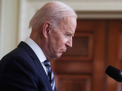 Joe Biden, el jueves en la Casa Blanca.