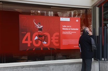 Sucursal del Banco de Santander.