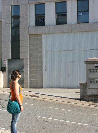 Fachada de la sede de Laborgal en el Polígono Novo Milladoiro.