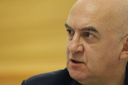 El periodista turco Yavuz Baydar, hace unos días en Madrid.