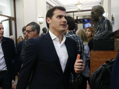 El presidente de Ciudadanos, Albert Rivera