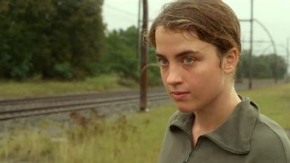 Ad&egrave;le Haenel, en un fotograma de &#039;Les combattants&#039;. 