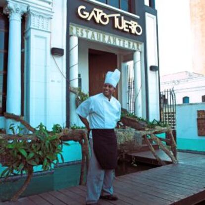 El restaurante Gato Tuerto, en La Habana.