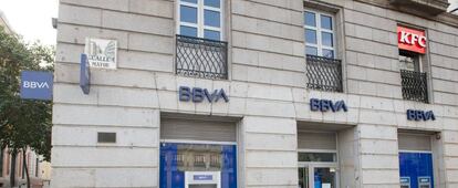 Una oficina de BBVA