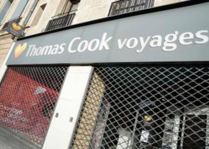 Oficina de Thomas Cook en Montpellier (Francia)