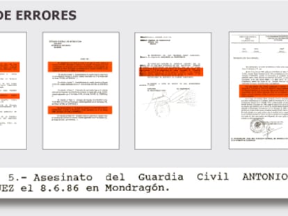 Cadena de errores tras un asesinato