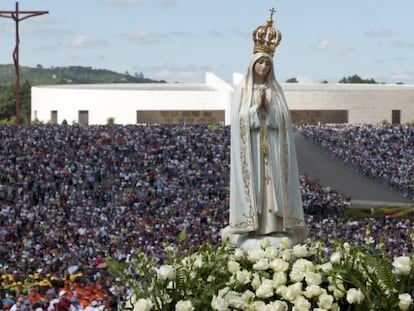 El santuario de F&aacute;tima.