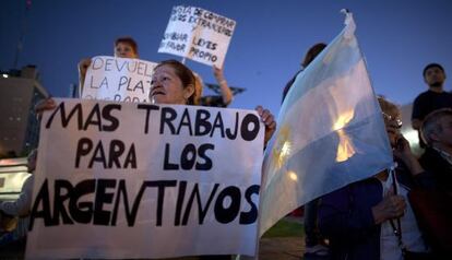 Una manifestación en Buenos Aires.