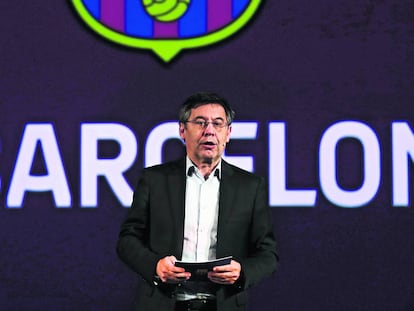 El pressidente del Barcelona, Josep Maria Bartomeu.