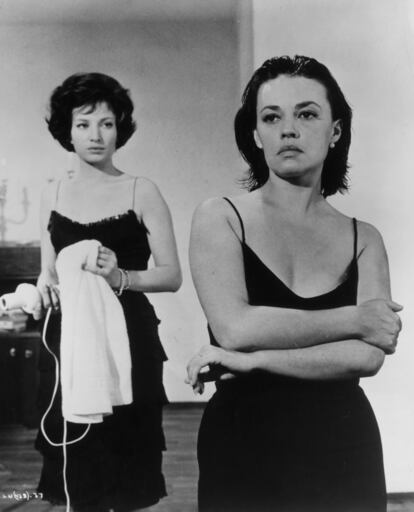 Jeanne Moreau Y Monica Vitti en ‘La notte’