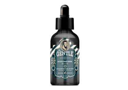 Las barbas exigen sus cuidados con productos específicos que hidraten tanto el pelo como la piel. Aceite para barba, de Mr. Gentle con aceite de jojoba.