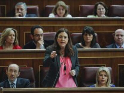 Soraya Rodr&iacute;guez, el mi&eacute;rcoles en el Congreso.