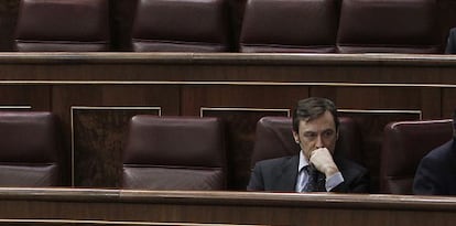 Rafael Hernando, al Congrés dels Diputats.