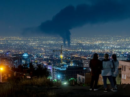 El bombardeo de Israel en Teherán, en una imagen de este 14 de junio.