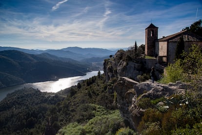 El pueblo de Siurana es uno de los rincones más característicos de la comarca del Priorat, Tarragona.