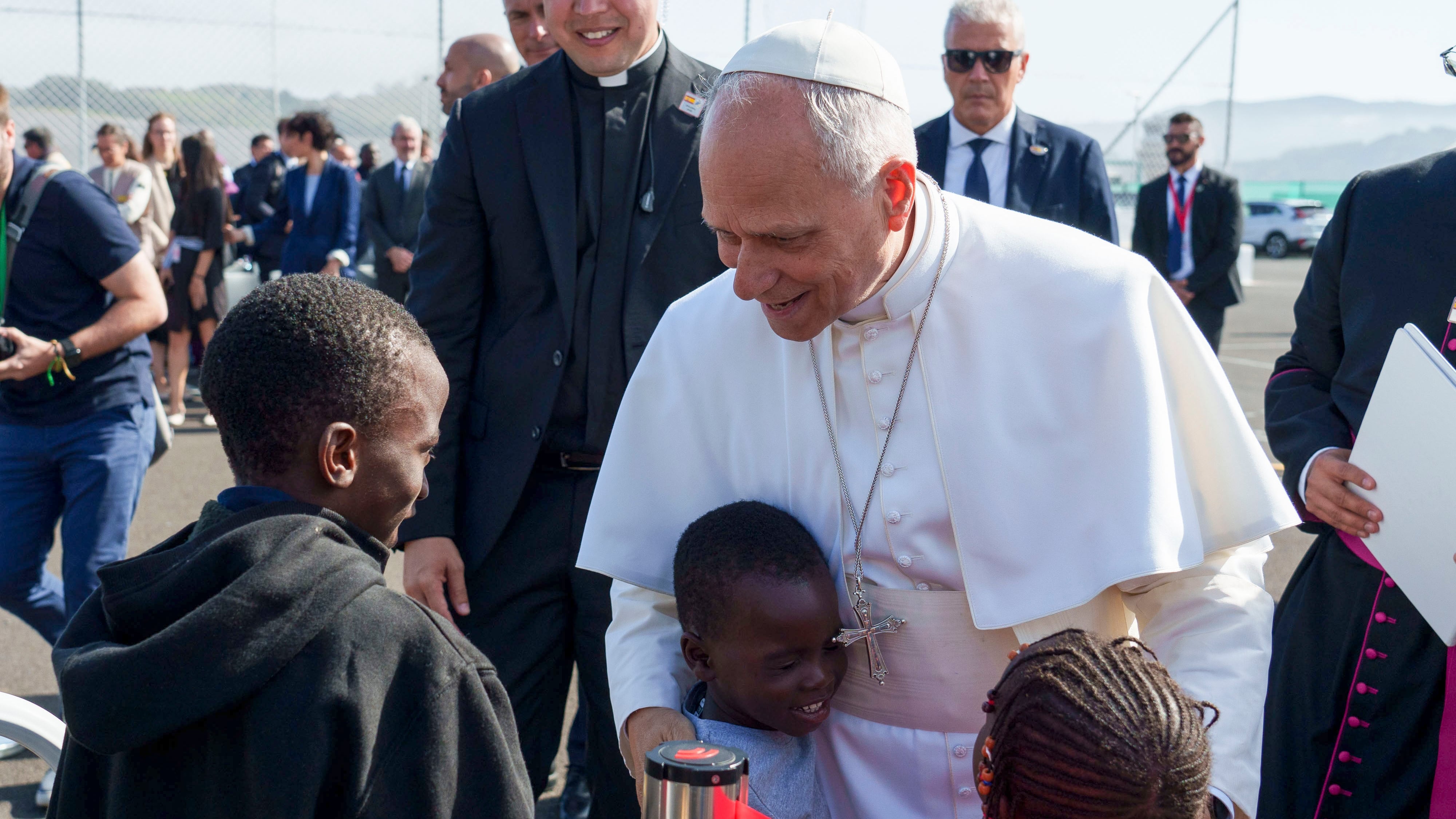 Las imágenes del viaje del Papa a España