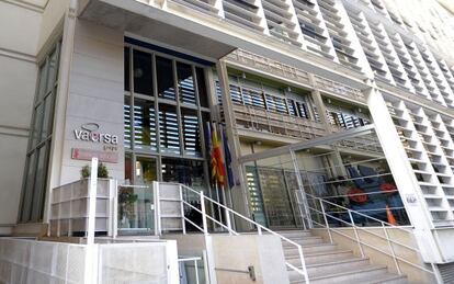 Sede de la empresa pública Vaersa, en valencia.