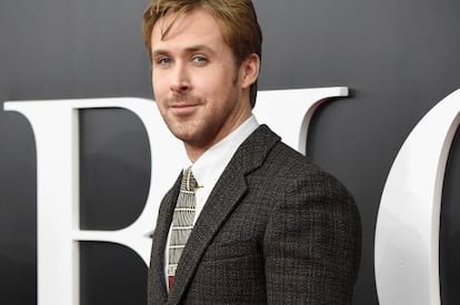 Ryan Gosling, en el estreno de La gran apuesta en Nueva York.