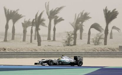 Nico Rosberg ha brillado en los últimos libres aunque en la clasificación solo ha podido ser quinto