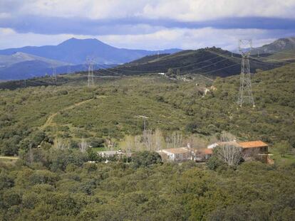 Construcciones en la finca Dehesa Vieja de Torrelaguna.