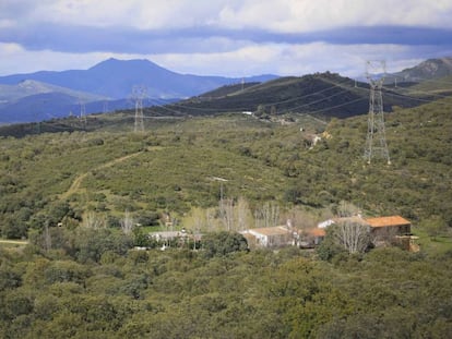 Construcciones en la finca Dehesa Vieja de Torrelaguna.