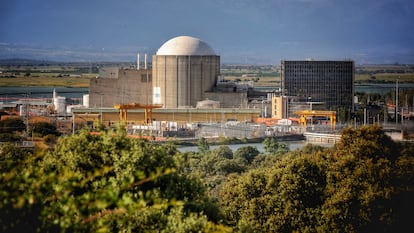 Instalaciones de la central nuclear de Almaraz (Cáceres).