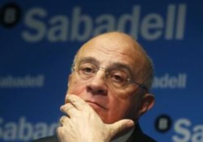 Josep Oliu, presidente de Banco Sabadell.