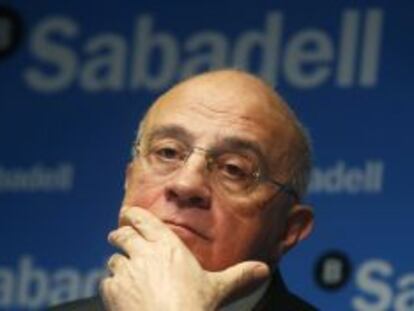 Josep Oliu, presidente de Banco Sabadell.