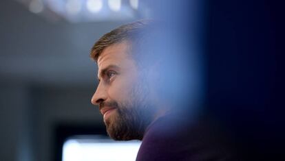 Gerard Piqué, l'agost passat.