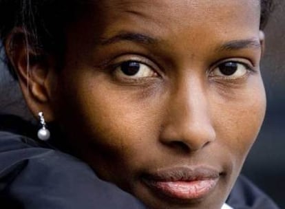 La ex diputada holandesa Ayaan Hirsi Ali, en enero en Barcelona.