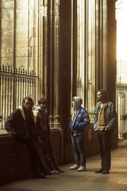 El cuarteto electrónico Delorean.