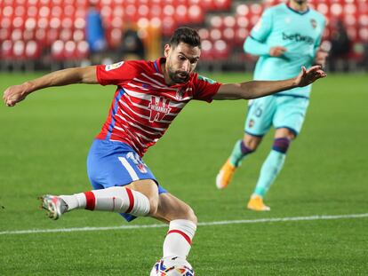 Antonio Puertas, en el partido del Granada ante el Levante el pasado 1 de noviembre en Los Cármenes.