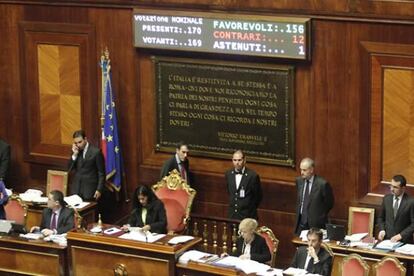 El Senado italiano ha aprobado las medidas exigidas por la UE. Falta que sean refrendadas por la Cámara de Diputados