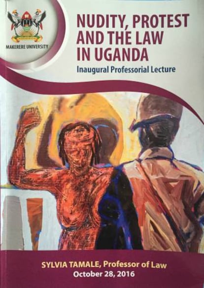 Portada de 'Nudity, protest and the law in Uganda', último libro de Sylvia Tamale.