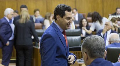 El líder del PP andaluz, Juan Manuel Moreno Bonilla.