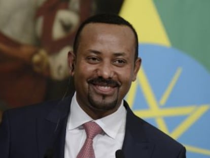 El dirigente africano recibe el galardón por impulsar el fin del conflicto fronterizo con Eritrea tras dos décadas de enfrentamiento