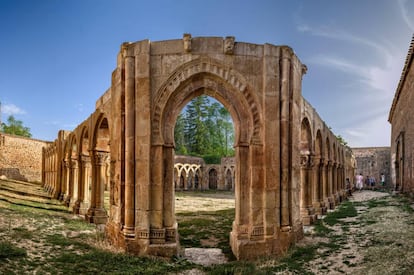 Claustro de San Juan de Duero, en Soria.