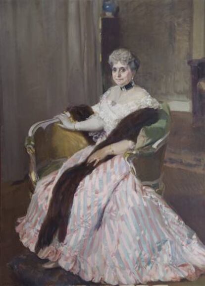 ‘Doña Carmen Avial y Llorens, condesa de Albox’, de Joaquín Sorolla.