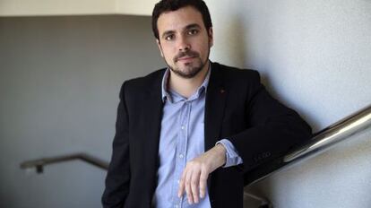 Alberto Garzón, líder de IU.