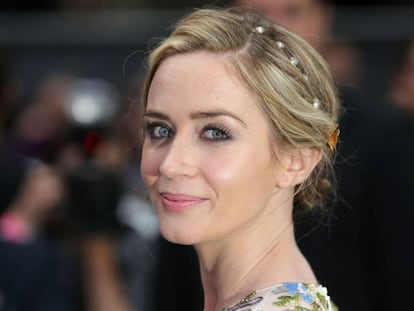 Emily Blunt en el estreno de &#039;La chica del tren&#039;. 