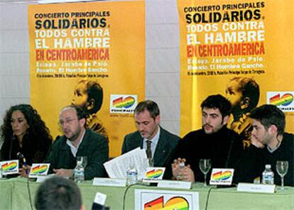 Presentación del concierto Principales Solidarios.