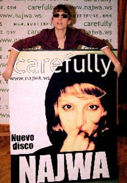 Najwa Nimri, ayer en Madrid.