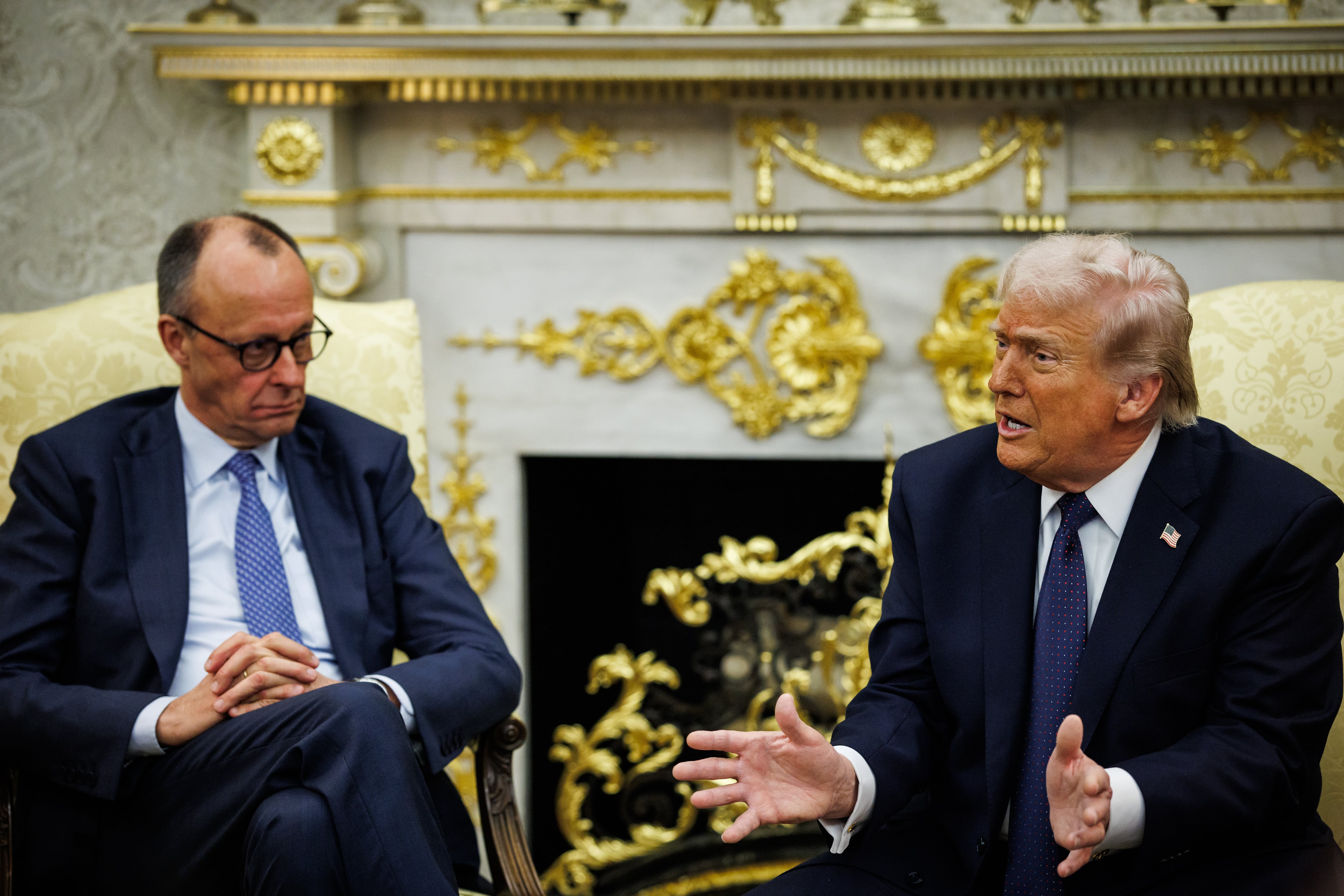 Trump estudia reducir sus tropas en Alemania tras las críticas de Merz a la guerra en Irán