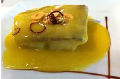 Bacalao al pilpil, uno de los manjares vascos más demandados.