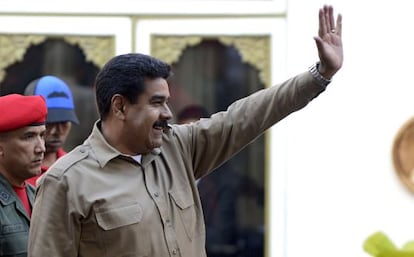 Nicolás Maduro, el martes en Caracas.