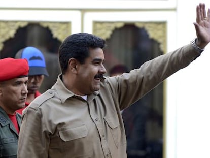 Nicolás Maduro, el martes en Caracas.