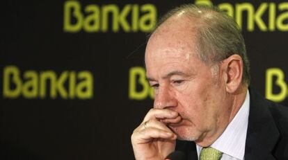 El presidente de BFA-Bankia, Rodrigo Rato.