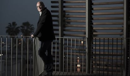 El doctor Joachim Schuz, en Barcelona, durante la entrevista.