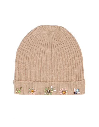 Gorro en rosa pastel de Topshop (36 euros).